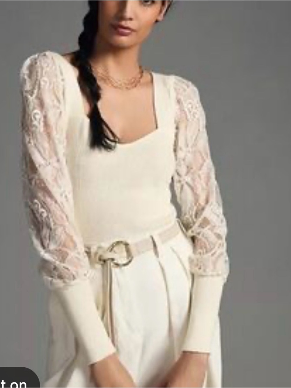 Anthropology Long Sleeve Top - Picture 1 of 5